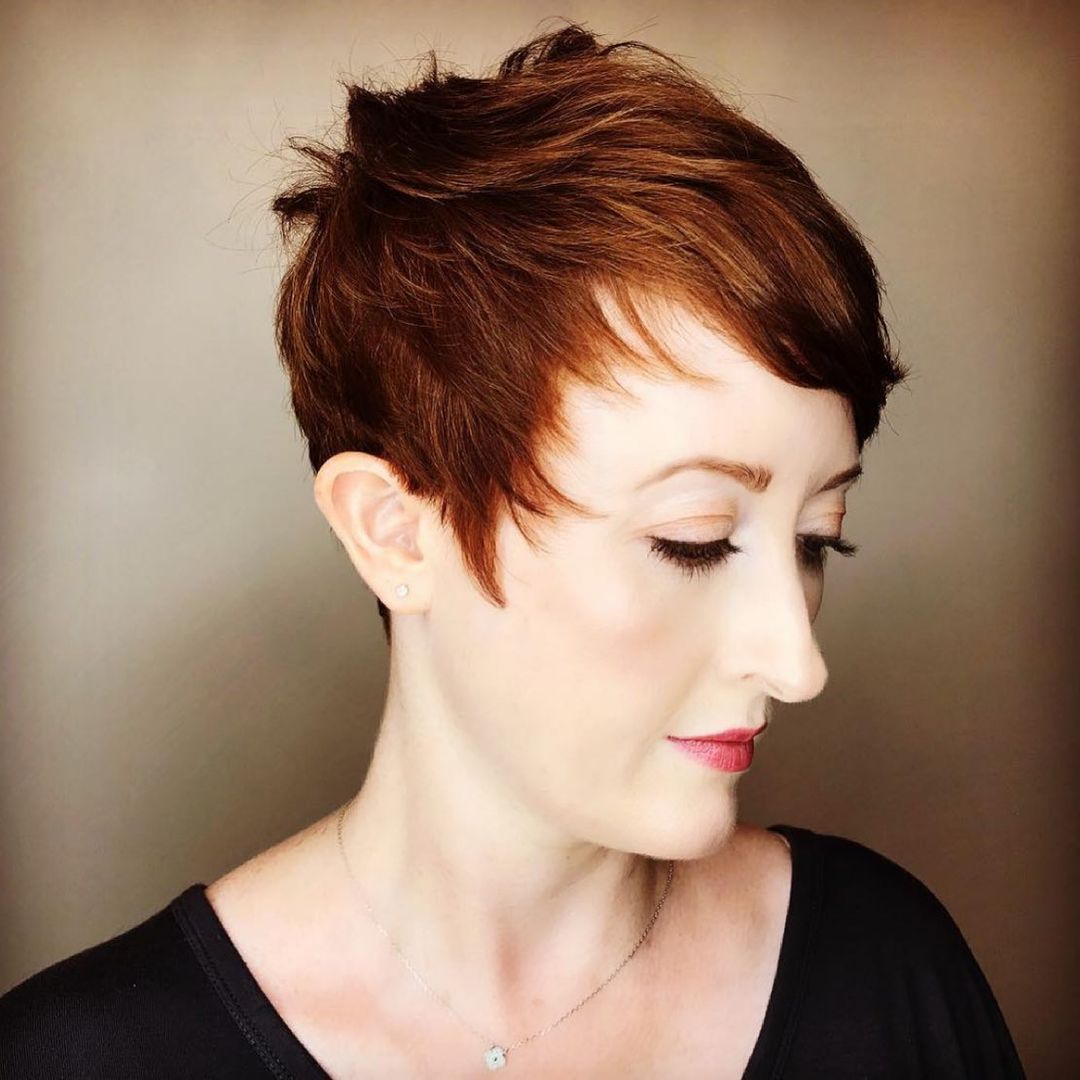 Boyish Short Choppy Pixie Cut